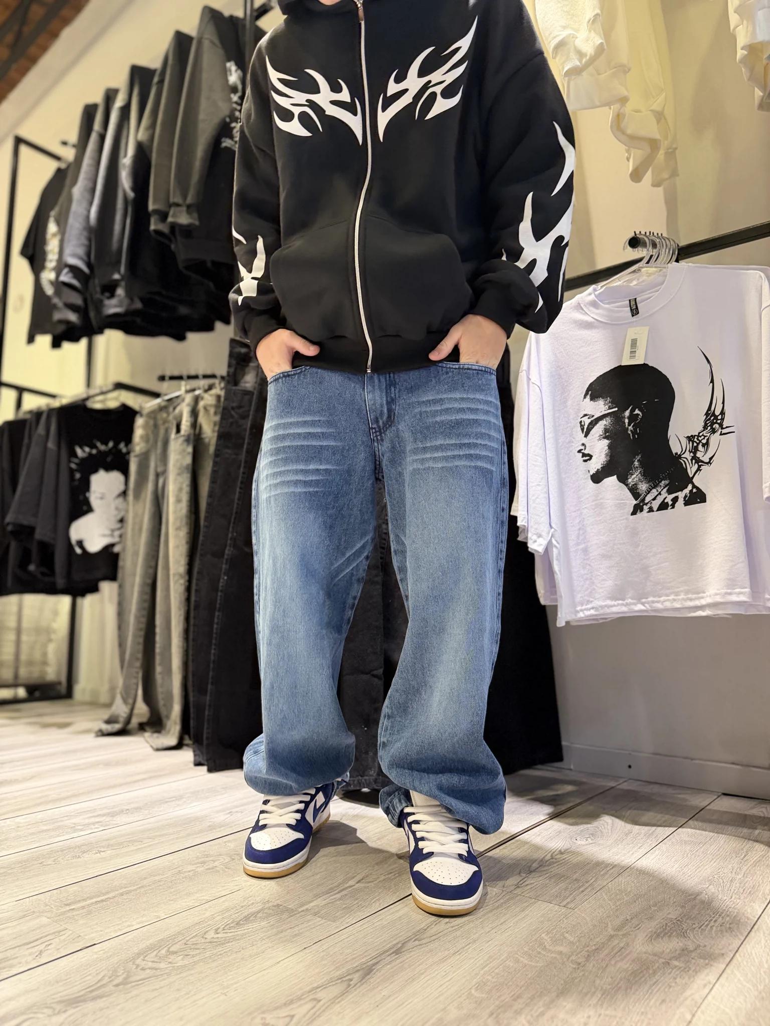 Baggy Azul Liso