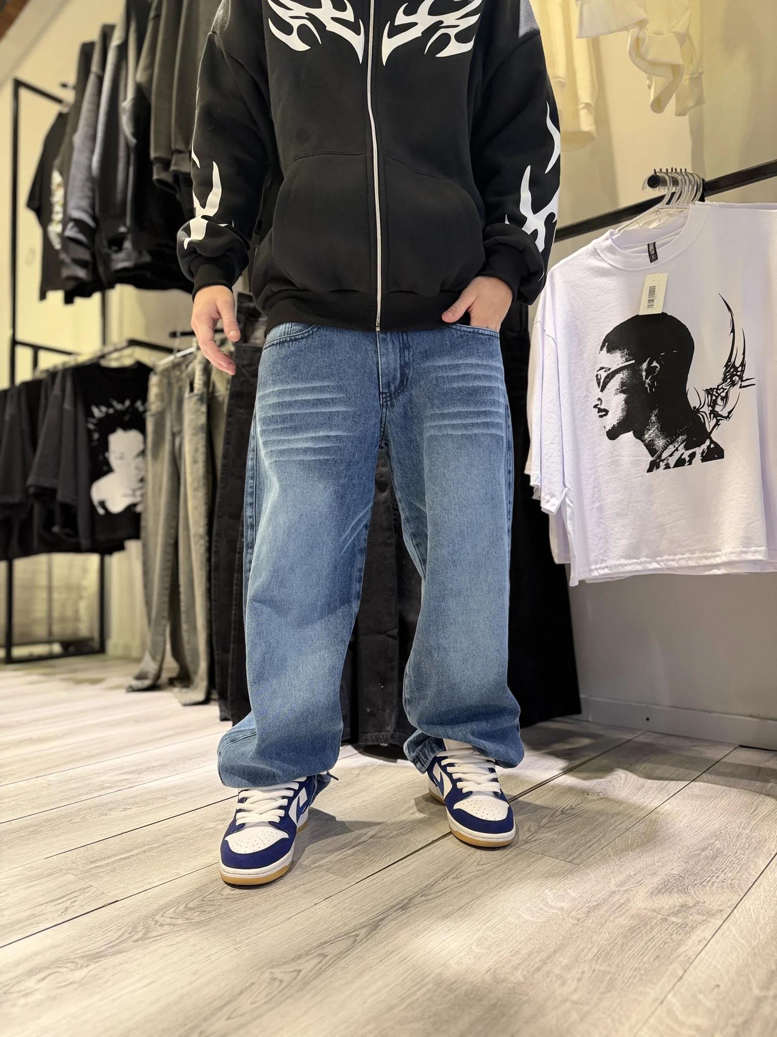 Baggy Azul Liso